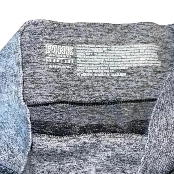 PINK by Victoria’s secret Gray & Black Seamless‎ Contour Leggings, Small - Picture 4 of 4